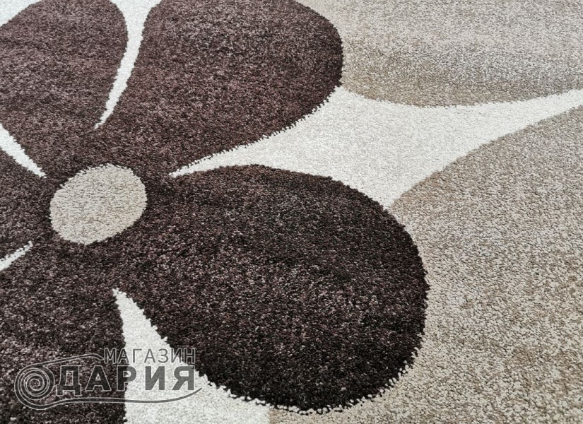 Тъкан килим MAGNOLIA 801 d.beige/brown